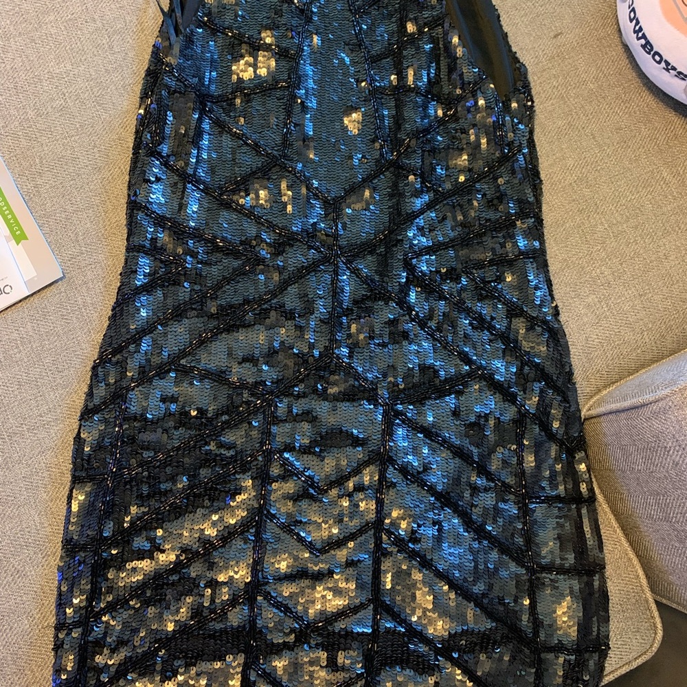 Black Parker Sequin Dress Size Medium
